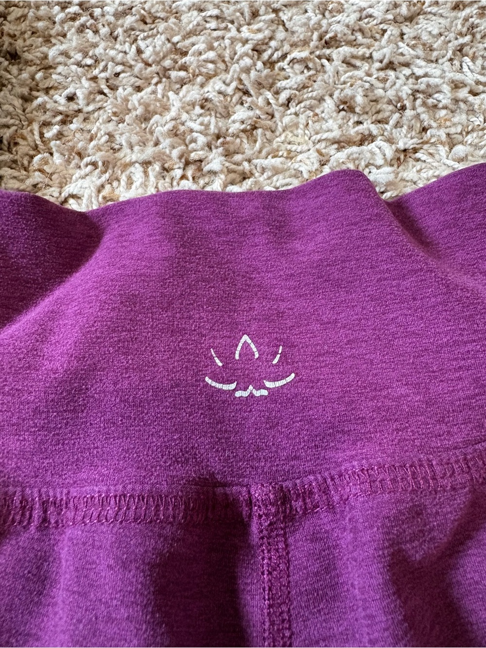 Beyond Yoga purple Spacedye Midi Joggers women’s size XL - Picture 4 of 6